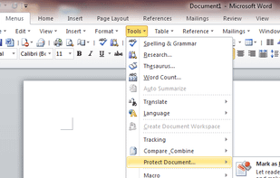 Classic Menus and Toolbars in Office 2010