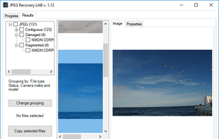JPEG Recovery LAB screenshot 1