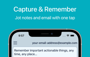 Pensieve - Email Notes to Yourself screenshot 1