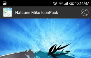 Hatsune Miku Icon Pack screenshot 1