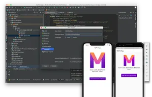 MobileUI's Android Studio Plugin in action