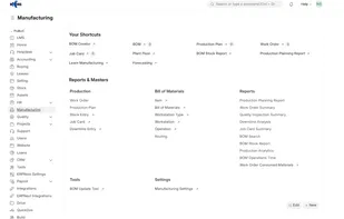 Dexciss ERP screenshot 2