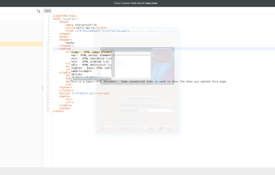 Eclipse Orion screenshot 1