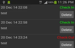 Scan In Out screenshot 1