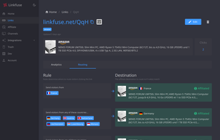 Visitor Routing (Dark)