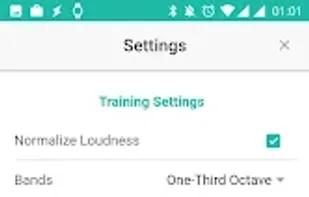 Audio Training EQ and Feedback screenshot 1