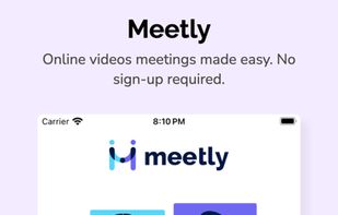  Meetly - Video Meetings screenshot 2