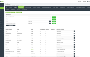 Flexible catalog configuration and channel mapping