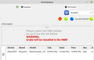 Launch screen of the app