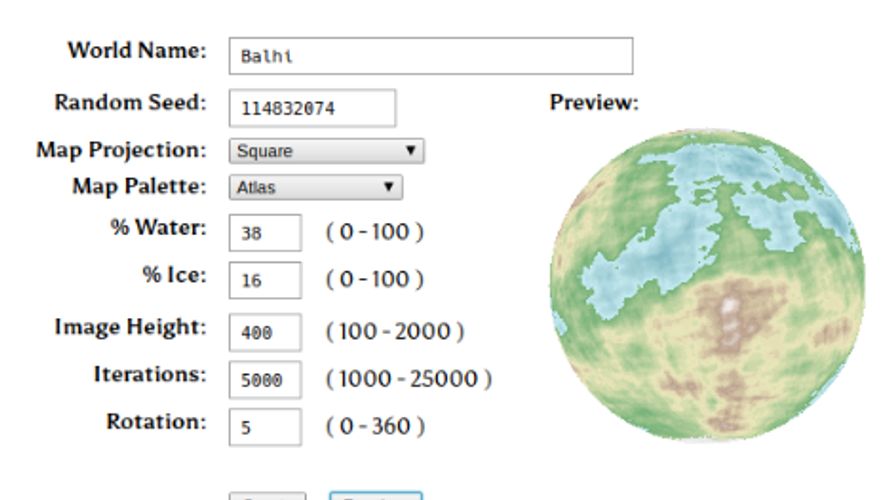 donjon.bin.sh Freely accessible online collection of random generators