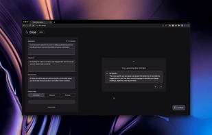 Dice.design screenshot 1