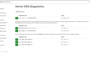 Poste.io screenshot 3