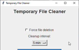 Temporary File Cleaner screenshot 1