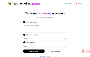 Teach Anything screenshot 1