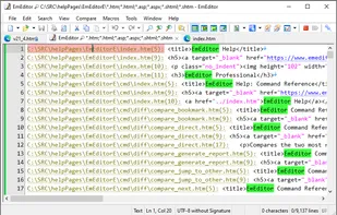 EmEditor screenshot 1