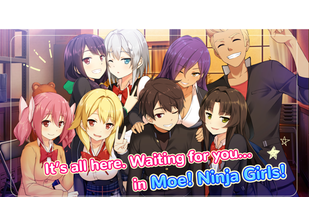 Moe! Ninja Girls screenshot 1