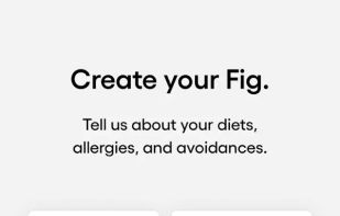 Fig Food Scanner screenshot 1