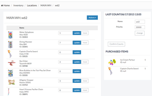 Jazva Inventory Tracking