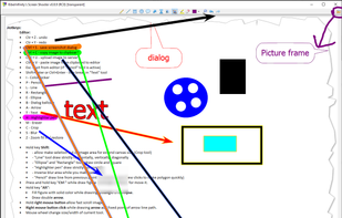 Screenshoot editor