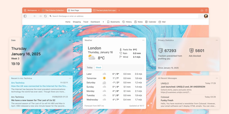 Vivaldi 7.1 brings tab import, new customization options, and new default search engines image