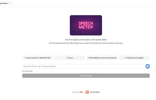 Speech Meter screenshot 1