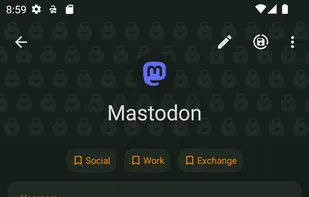 KeePassDX screenshot 2