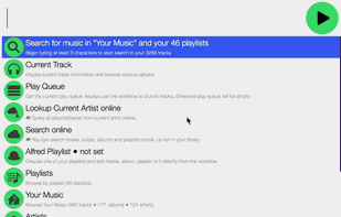 Alfred Spotify Mini Player screenshot 1
