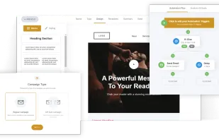 Put your customer acquisition and retention strategy on autopilot. Create fully automated email campaigns tailored to your needs.
