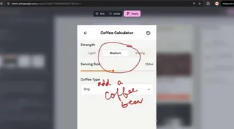 Google Stitch integrates tldraw annotation tool for design markups image