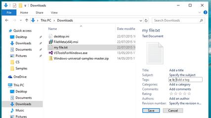 File Metadata (FileMeta) screenshot 1