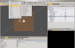 UI of game engine