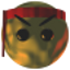 Metal Blob Solid icon