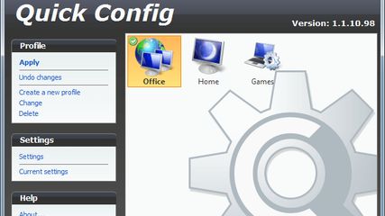 main application window