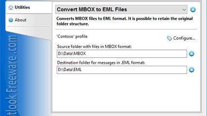 Convert MBOX to EML Files screenshot 1