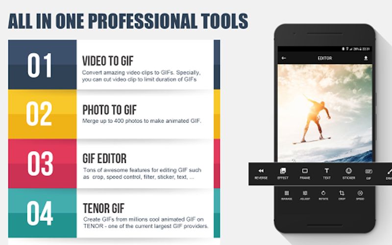 5 Free Video to GIF Maker Android Apps to make GIFS from Videos 