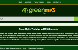 Green MP3 screenshot 1