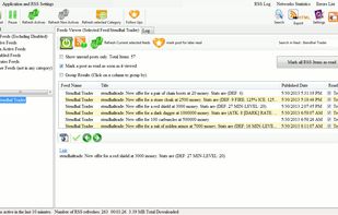 RSS Desktop Aggregator screenshot 1
