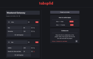 tabsplid screenshot 1