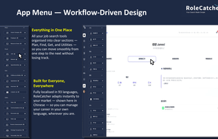All job search tools in one place, structured around Plan, Find, Get, and Utilities.