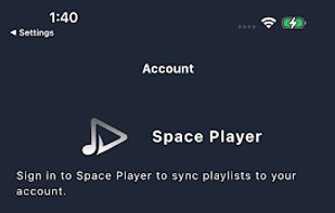 Space Player screenshot 2