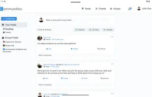 Communities screenshot 3