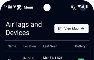AirPinpoint screenshot 2