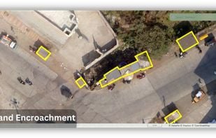Enhanced Enforcement: Identify and monitor unauthorized land use or encroachments.
Preventive Measures: Facilitate swift legal and administrative action against encroachments through accurate and latest imagery and Implement effective strategies to prevent future encroachments based on comprehensive land data.
