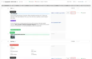 Rundown - Director's notes - Timings