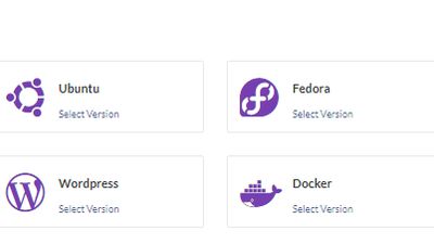 MicroHost Operating systems and apps