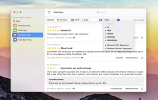Take advantage of sort and filter options