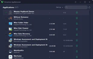 Donemax App Remover screenshot 1