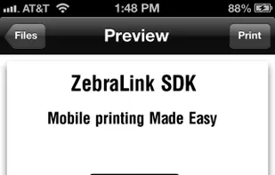 Zebra Utilities screenshot 1