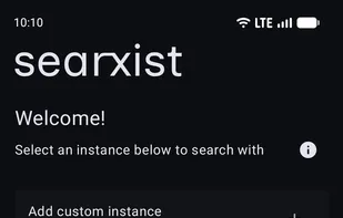 Searxist screenshot 1