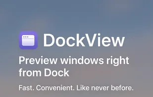 DockView for macOS Dock screenshot 1